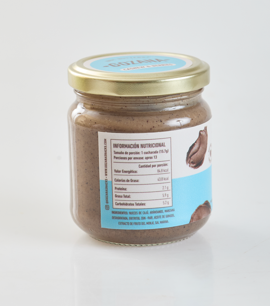 Nut Butter Cashew & Berries - 200g
